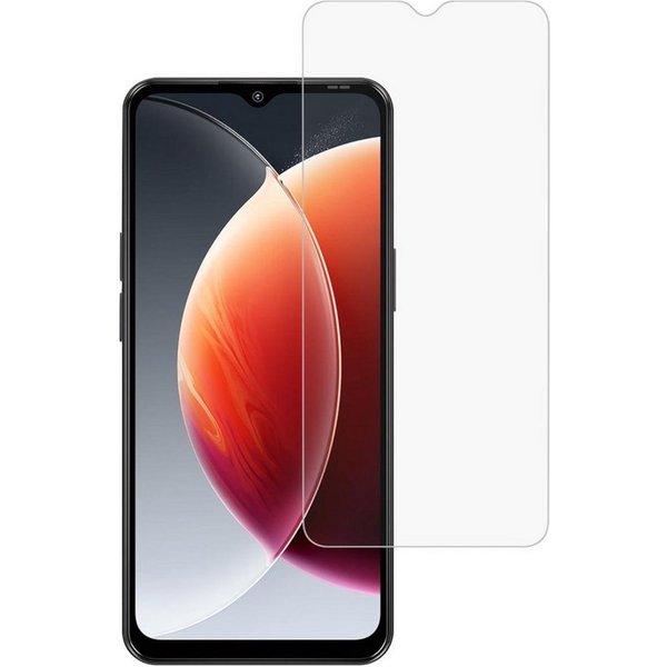 Wigento Displayschutzglas 1x für Blackview WAVE 7C Bildschirmschutz 9H HD Hartglas für Blackview WAVE 7C, 9H Härte, HD klar