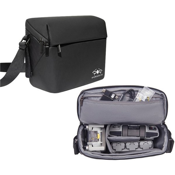 Wigento Für DJI Mini 4K / Mini 2 SE / Mini 2 Wasserdichte Schultertasche Case Zubehör Drohne