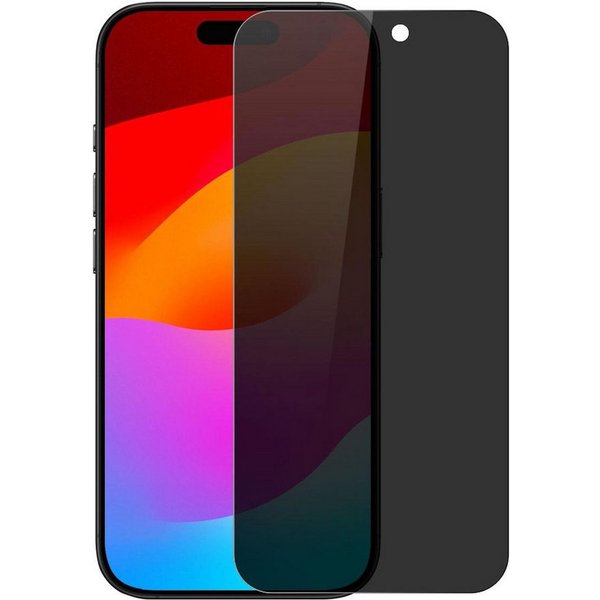 Wigento Handyhülle 1x Privacy Display Schutzglas Blickschutz für Apple iPhone 17 Pro Max, Privacy Display Schutz Glas