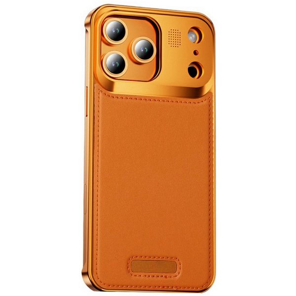 Wigento Handyhülle Magnetisch Aromatherapie Apple iPhone 17 Pro Max Aluminiumlegierung 6,86 Zoll, Magnetisch, Gemustert, Stoßfest, Aromatherapie-Einlage