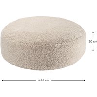 Wigiwama Sitzsack Ottoman Teddy