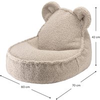 Wigiwama Sitzsack Teddybär