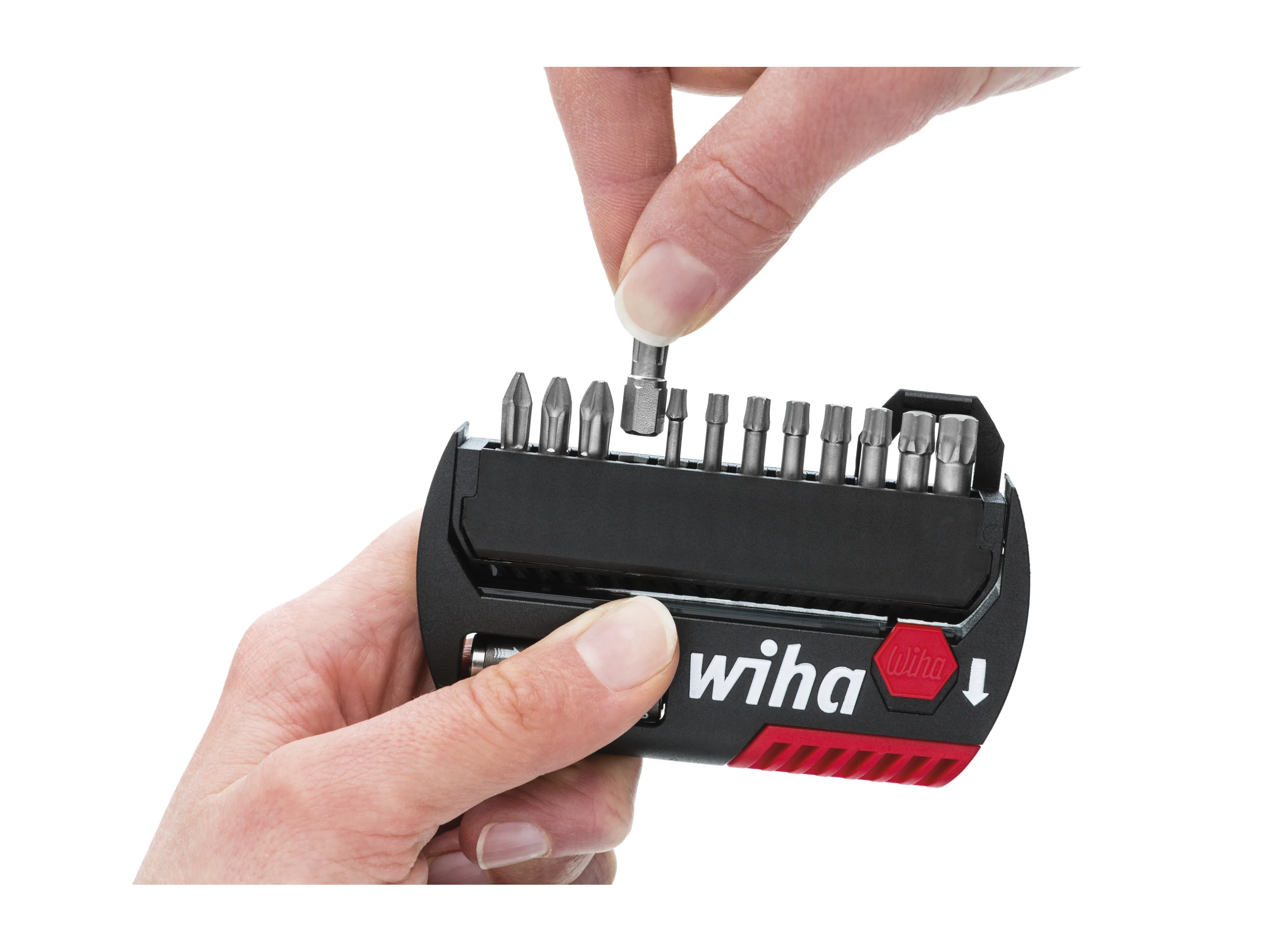 WIHA Bit Set FlipSelector Pozidriv, 1/4", 13-teilig – Bild 2 von 4