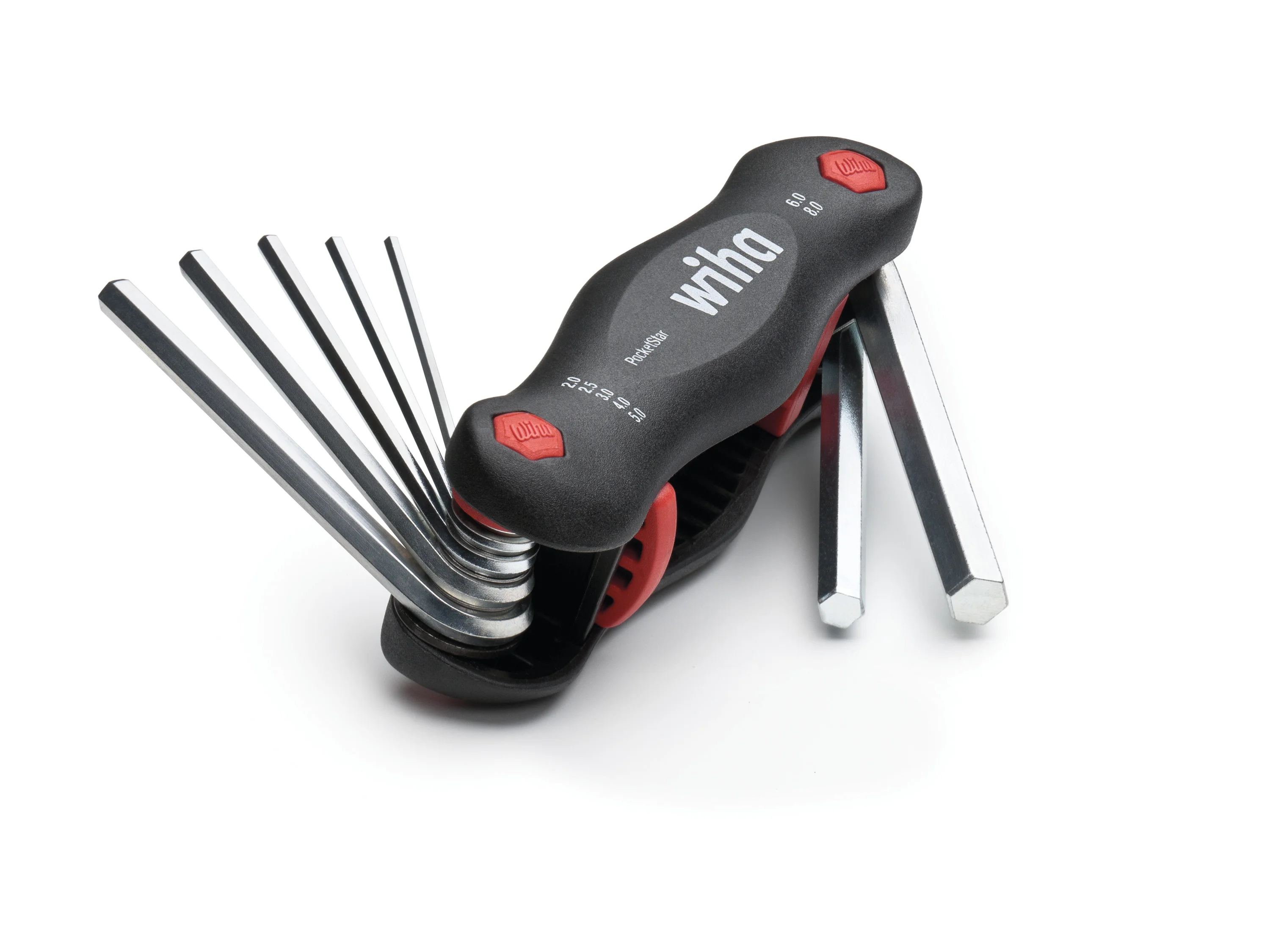 WIHA Multitool PocketStar® Sechskant, mit SB-Aufhänger, 7-teilig – Bild 2 von 4
