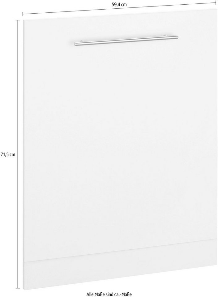 wiho Küchen Frontblende Unna, 60 cm breit, für vollintegrierbaren Geschirrspüler – Bild 5 von 5