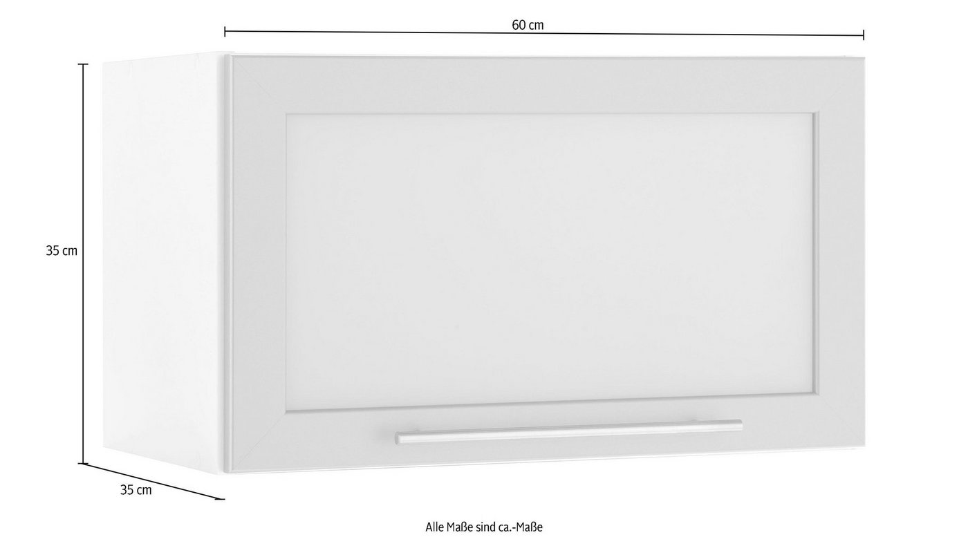 wiho Küchen Hängeschrank Flexi2, Breite/Höhe: 60/35 cm 1 Klappe – Bild 2 von 3