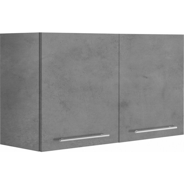 wiho Küchen Hängeschrank Flexi2, Breite/Höhe: 100/56,5 cm, Soft-Close bei den Türen inkl. verstellbaren Einlegeboden