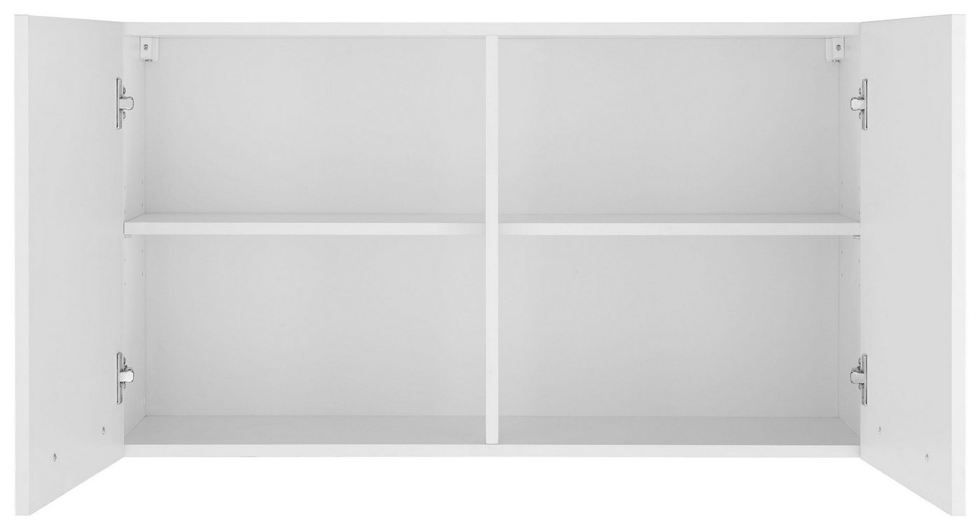 wiho Küchen Hängeschrank Flexi2, Breite/Höhe: 100/56,5 cm, Soft-Close bei den Türen inkl. verstellbaren Einlegeboden – Bild 3 von 5