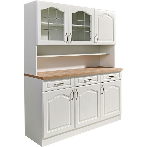 wiho Küchen Küchenbuffet Linz 150 cm breit, in Landhaus-Optik