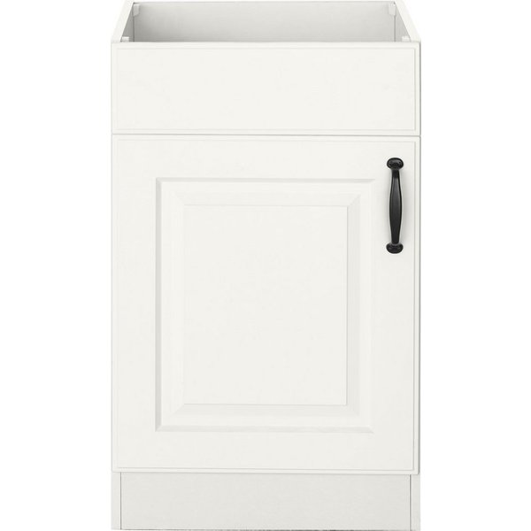wiho Küchen Spülenschrank Erla 50 cm breit mit Kassettenfront, ohne Arbeitsplatte