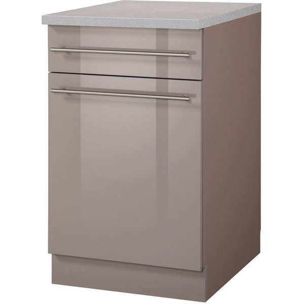 wiho Küchen Unterschrank Chicago 40 cm breit, 1 Schubkasten und 1 Tür