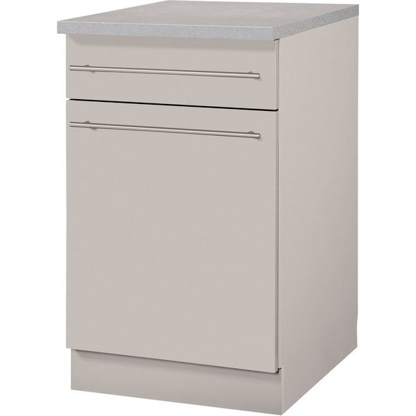 wiho Küchen Unterschrank Chicago 40 cm breit, 1 Schubkasten und 1 Tür