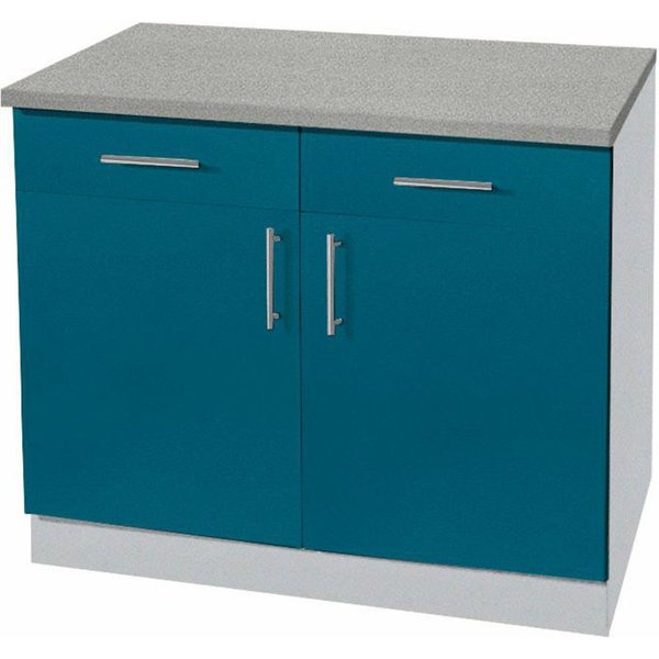 wiho Küchen Unterschrank Kiel 100 cm breit, in Tiefe 50 cm