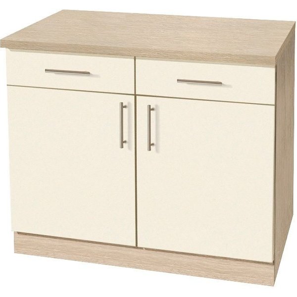 wiho Küchen Unterschrank Kiel 100 cm breit, in Tiefe 60 cm