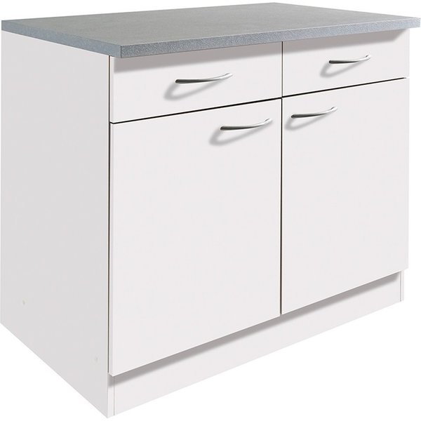wiho Küchen Unterschrank Kiel 100 cm breit, 50 cm tief