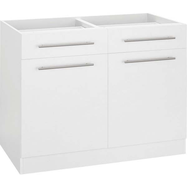 wiho Küchen Unterschrank Unna 100 cm breit, ohne Arbeitsplatte