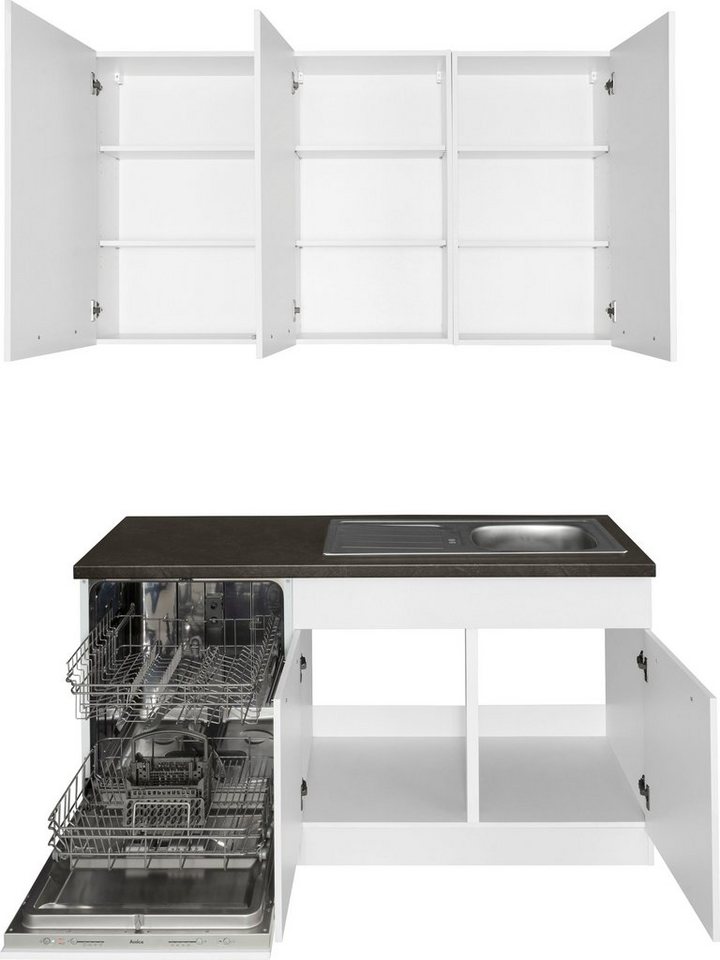 wiho Küchen Winkelküche Unna, mit E-Geräten, Stellbreite 260 x 220 cm – Bild 5 von 5
