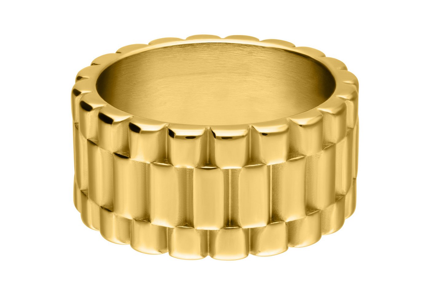 Wildcat Fingerring Bracelet Ring für, 1 Stück, Chirurgenstahl 316L - wasserfest, hautverträglich, Gold – Bild 4 von 5
