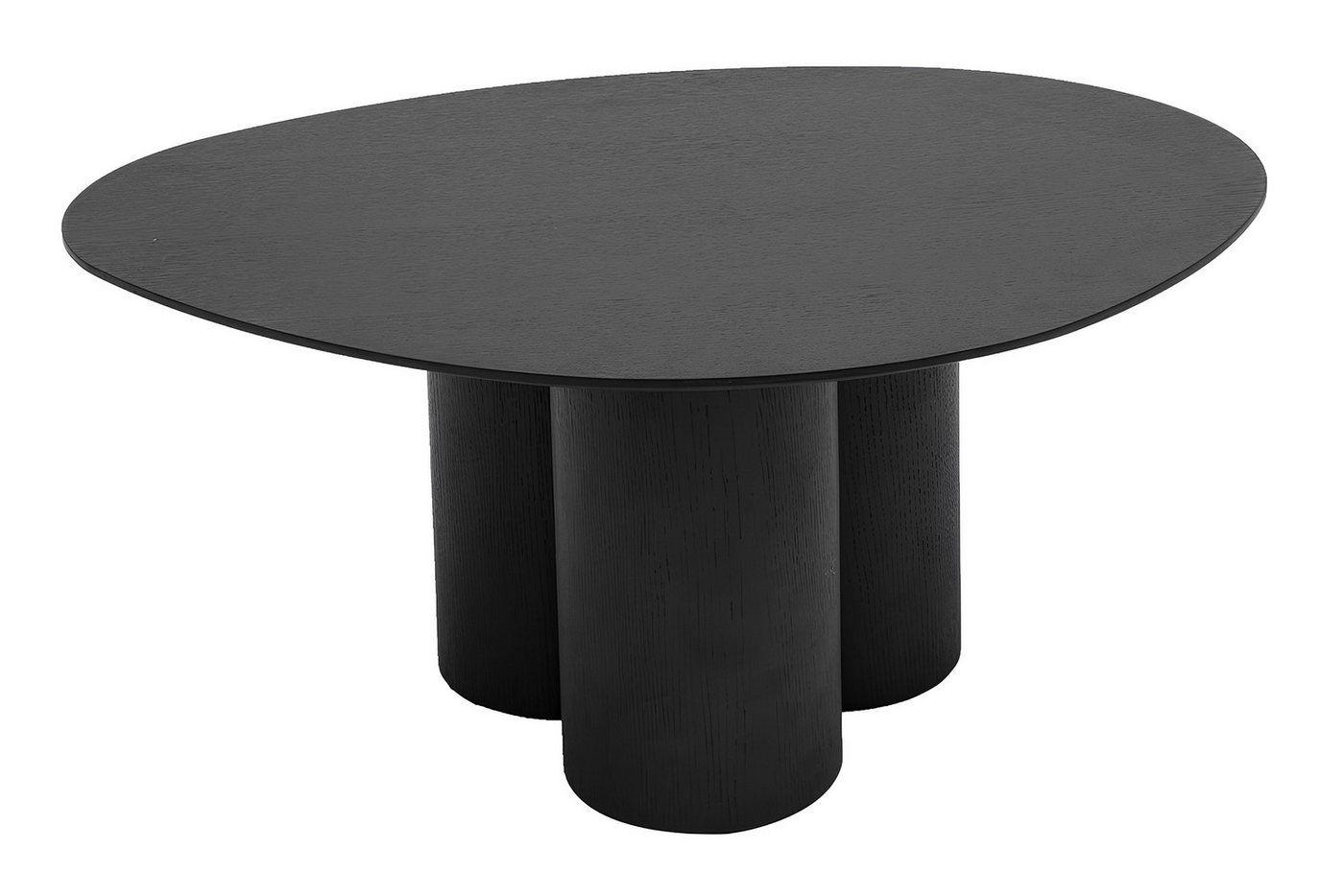 WILLIAMSPACE Couchtisch Moderner Couchtisch, asymmetrische Freiformplatte, Holzfurnier – Bild 3 von 5