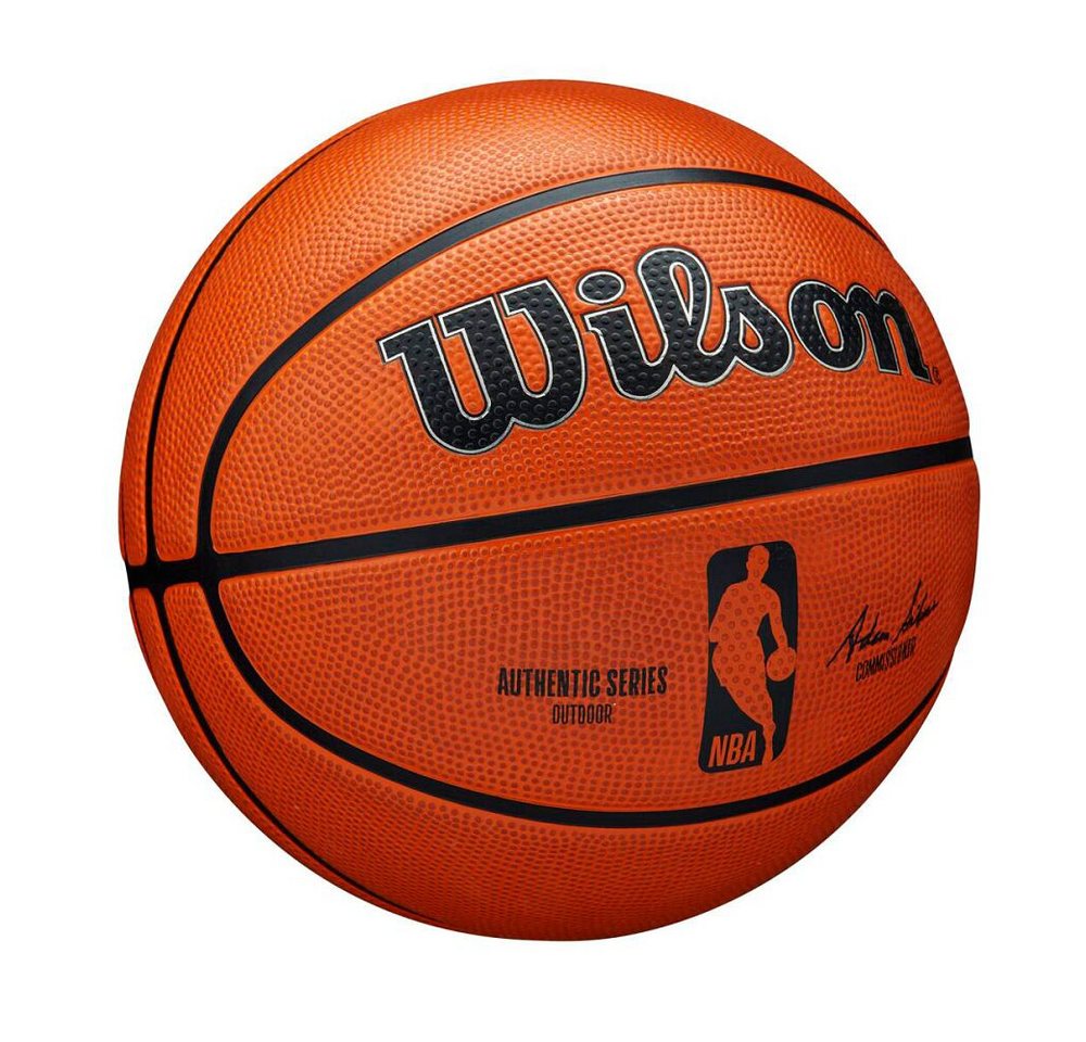 Wilson Basketball Basketball NBA Authentic Outdoor, Für Schulen, Vereine und Freizeitzentren zum Outdoor-Einsatz – Bild 2 von 3