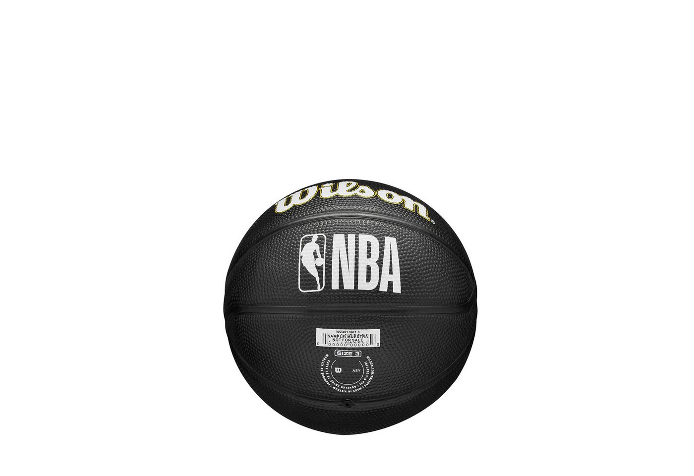 Wilson Basketball NBA TEAM TRIBUTE MINI, für Erwachsene, mit griffiger Haptik, aus Gummi, robuste Ausführung – Bild 5 von 5