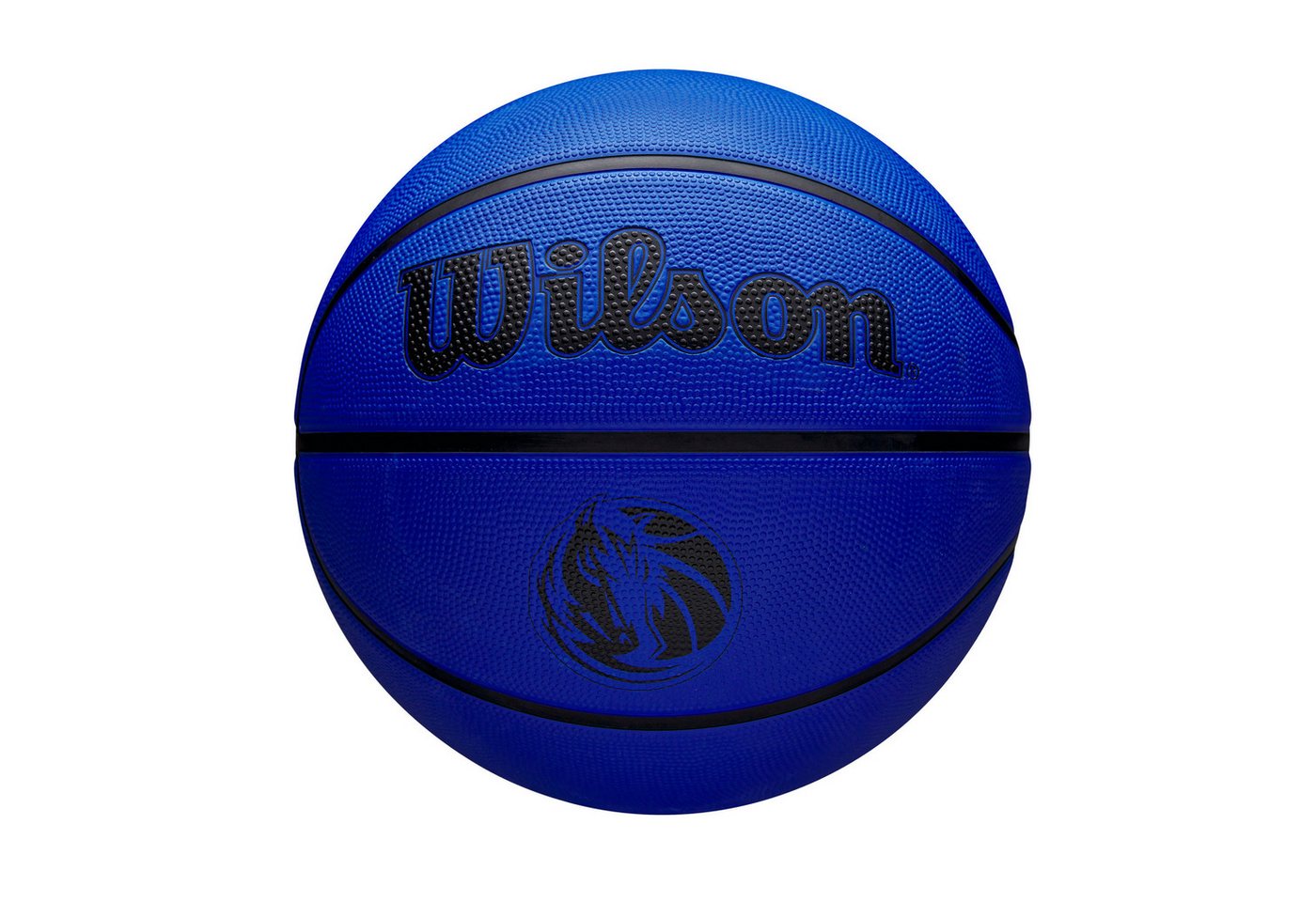 Wilson Basketball NBA TEAM TRIBUTE SOLID BSKT DALLAS, für Erwachsene, mit griffiger Haptik, aus Gummi, robust – Bild 4 von 5