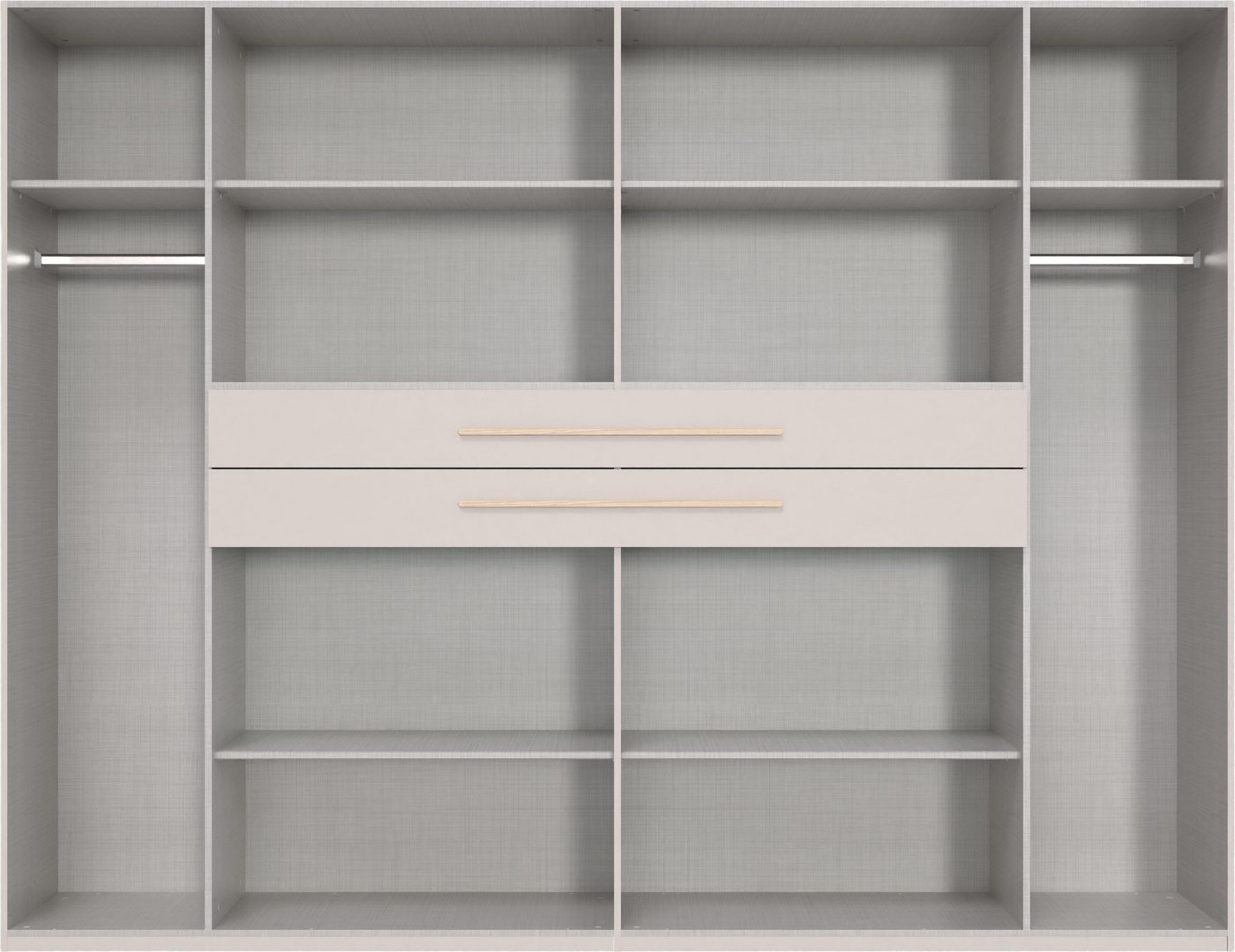 Wimex Drehtürenschrank Digit, erhältlich in den Breiten 180cm, 225cm oder 270cm (Schlafzimmer Schrank Bestseller in moderner Optik) Kleiderschrank inkl. zwei Sc – Bild 3 von 5