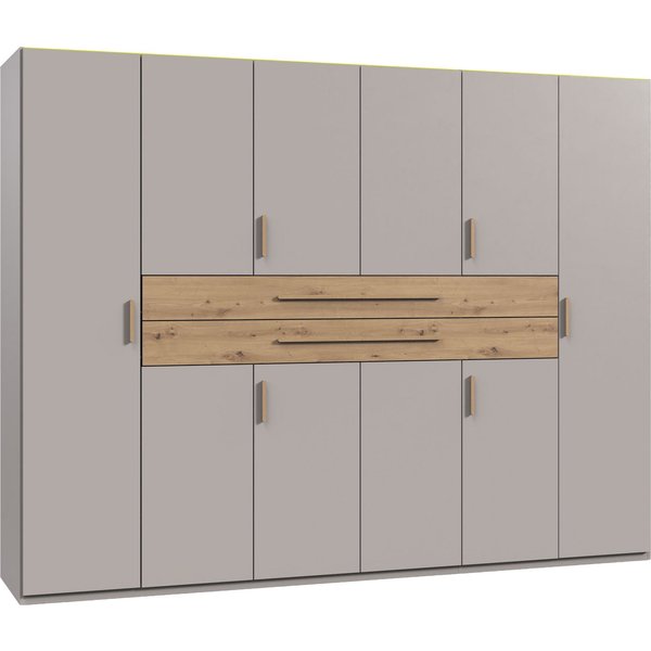 Wimex Drehtürenschrank Digit, erhältlich in den Breiten 180cm, 225cm oder 270cm (Schlafzimmer Schrank Bestseller in moderner Optik) Kleiderschrank inkl. zwei Sc