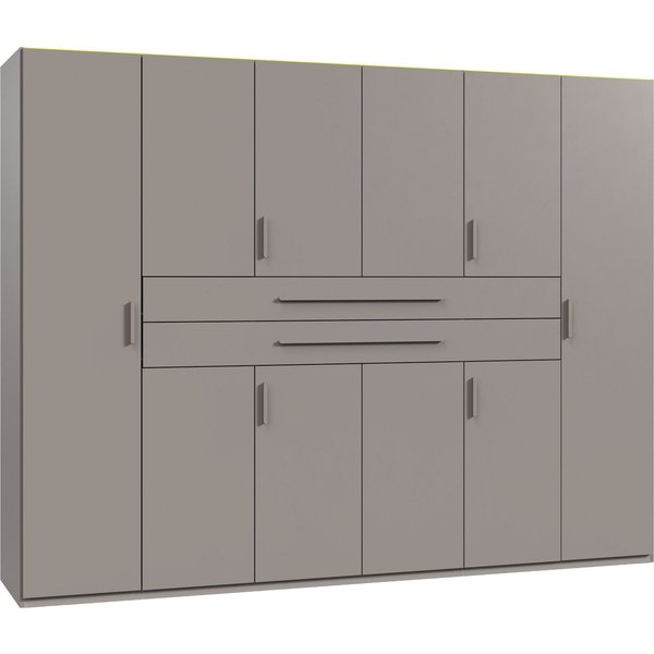 Wimex Drehtürenschrank Digit, erhältlich in den Breiten 180cm, 225cm oder 270cm (Schlafzimmer Schrank Bestseller in moderner Optik) Kleiderschrank inkl. zwei Sc