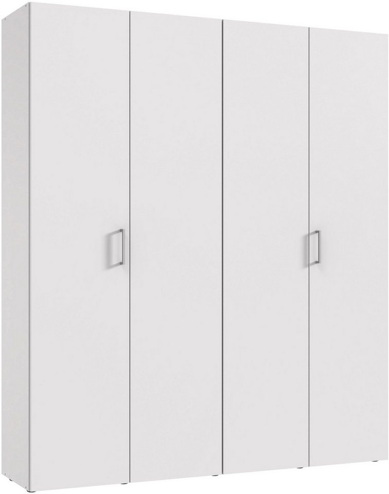 Wimex Kleiderschrank Mugano,in 3 Breiten, 2 Tiefen, viele Farben, Made in Germany (in Basic oder Premium Ausstattung) mit kurzen Griffen aus Metall – Bild 2 von 5