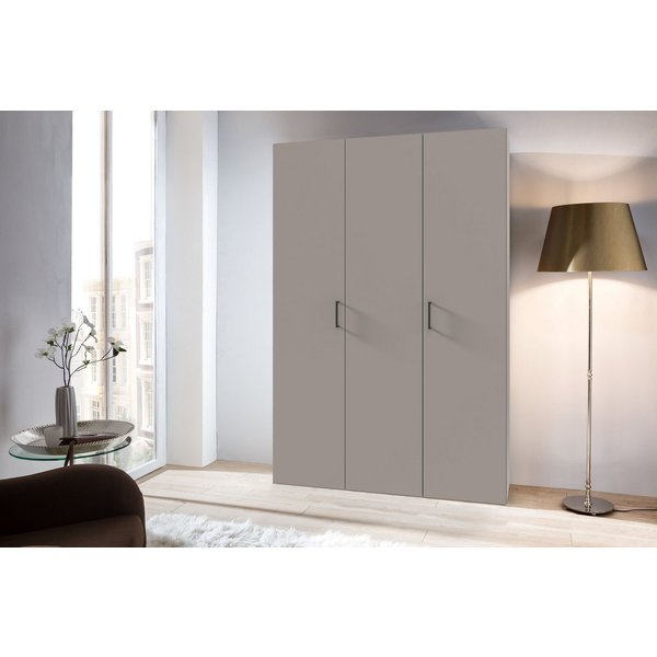 Wimex Kleiderschrank Mugano,in 3 Breiten, 2 Tiefen, viele Farben, Made in Germany (in Basic oder Premium Ausstattung) mit kurzen Griffen aus Metall