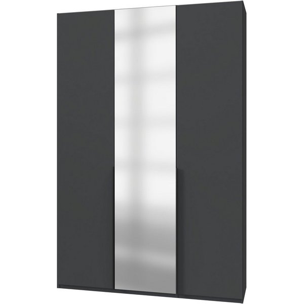 Wimex Kleiderschrank Mugano,in 5 Breiten,2 Höhen,2 Tiefen, viele Farben, Made in Germany (in Basic oder Premium Ausstattung) mit langen Griffen aus Metall, mit 
