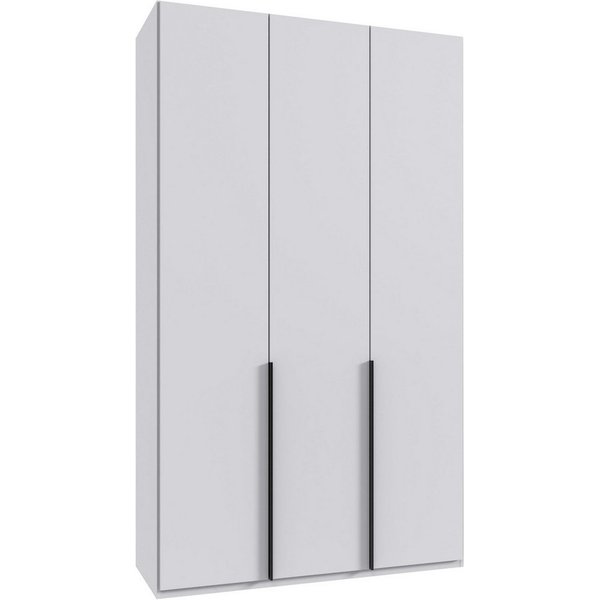 Wimex Kleiderschrank Mugano,in 5 Breiten,2 Höhen,2 Tiefen, viele Farben, Made in Germany (in Basic oder Premium Ausstattung) mit langen Griffen aus Metall, mit 