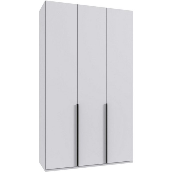Wimex Kleiderschrank Mugano,in 5 Breiten,2 Höhen,2 Tiefen, viele Farben, Made in Germany (in Basic oder Premium Ausstattung) mit langen Griffen aus Metall, mit 
