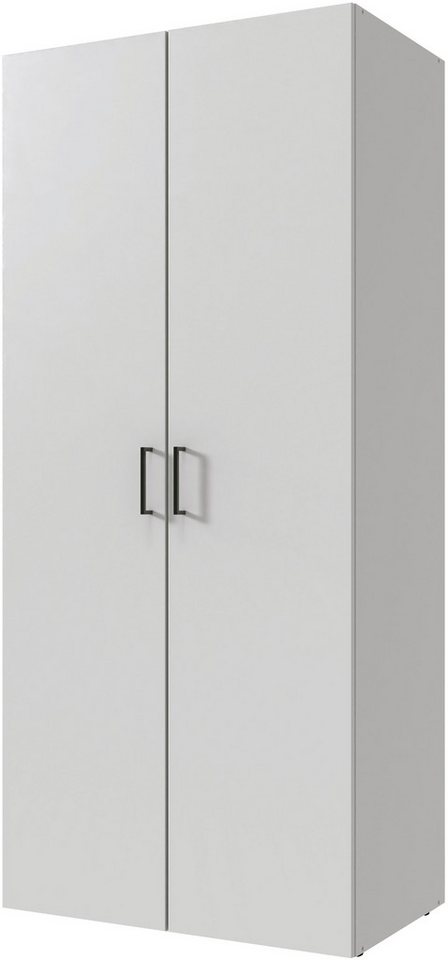 Wimex Kleiderschrank Mugano,in 3 Breiten, 2 Tiefen, viele Farben, Made in Germany (in Basic oder Premium Ausstattung) mit kurzen Griffen aus Metall – Bild 2 von 5