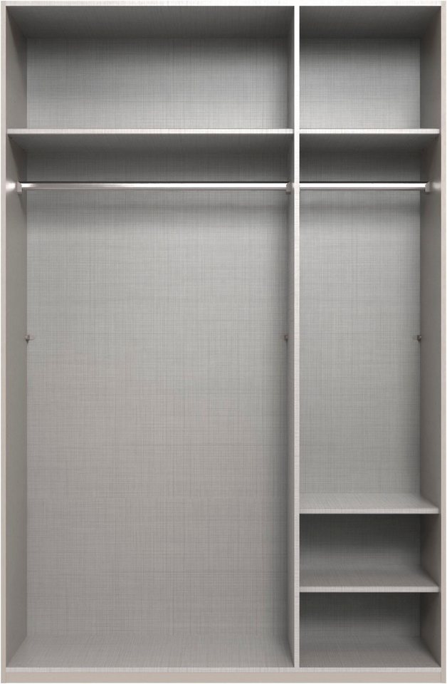 Wimex Kleiderschrank Mugano,in 5 Breiten,2 Höhen,2 Tiefen, viele Farben, Made in Germany (in Basic oder Premium Ausstattung) mit langen Griffen aus Metall, mit  – Bild 3 von 5