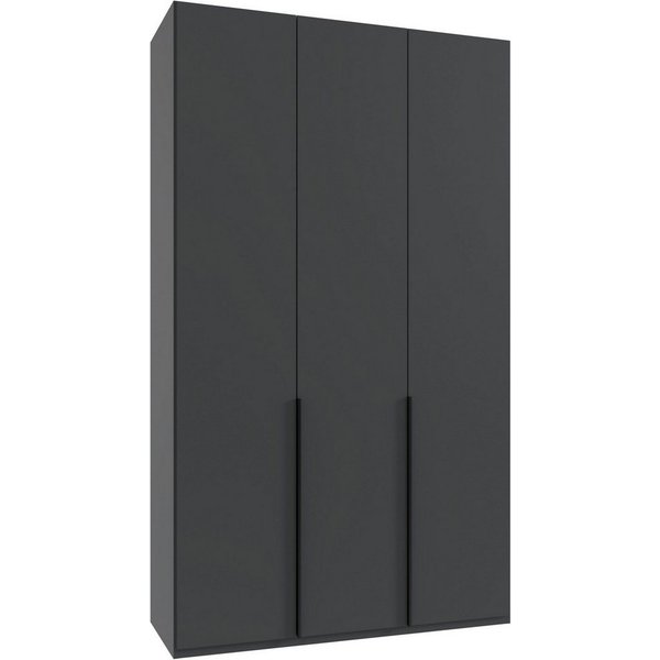 Wimex Kleiderschrank Mugano,in 5 Breiten,2 Höhen,2 Tiefen, viele Farben, Made in Germany (in Basic oder Premium Ausstattung) mit langen Griffen aus Metall, mit 