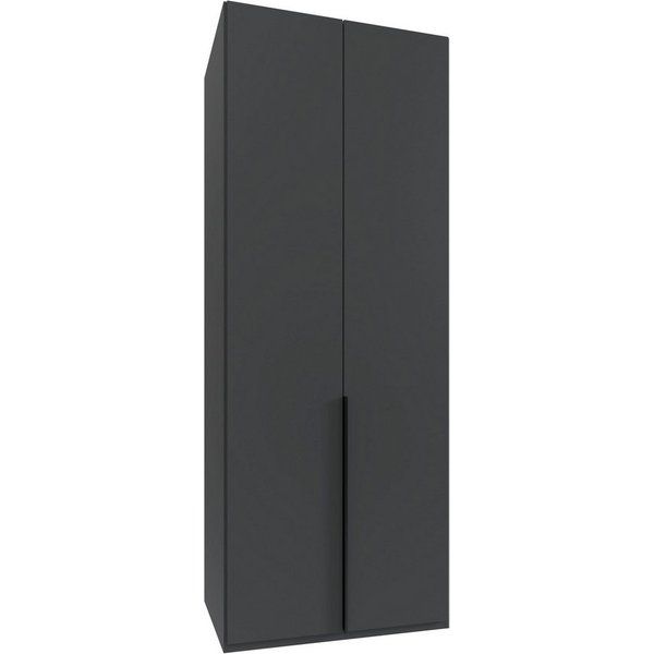 Wimex Kleiderschrank Mugano,in 5 Breiten,2 Höhen,2 Tiefen, viele Farben, Made in Germany (in Basic oder Premium Ausstattung) mit langen Griffen aus Metall, mit 