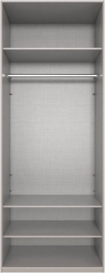 Wimex Kleiderschrank Mugano,in 5 Breiten,2 Höhen,2 Tiefen, viele Farben, Made in Germany (in Basic oder Premium Ausstattung) mit langen Griffen aus Metall, mit  – Bild 3 von 5