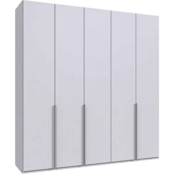 Wimex Kleiderschrank Mugano,in 5 Breiten,2 Höhen,2 Tiefen, viele Farben, Made in Germany (in Basic oder Premium Ausstattung) mit langen Griffen aus Metall, mit 