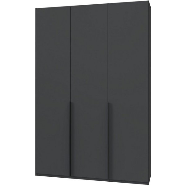 Wimex Kleiderschrank Mugano,in 5 Breiten,2 Höhen,2 Tiefen, viele Farben, Made in Germany (in Basic oder Premium Ausstattung) mit langen Griffen aus Metall, mit 