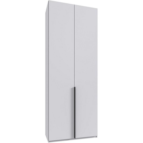 Wimex Kleiderschrank Mugano,in 5 Breiten,2 Höhen,2 Tiefen, viele Farben, Made in Germany (in Basic oder Premium Ausstattung) mit langen Griffen aus Metall, mit 