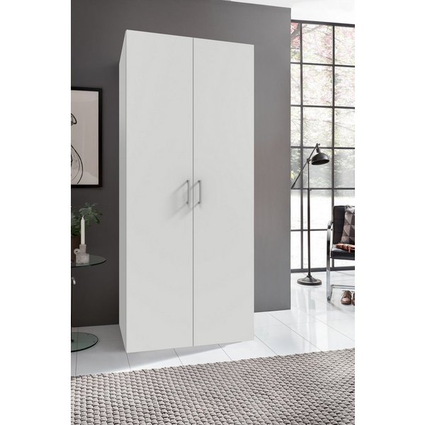 Wimex Kleiderschrank Mugano,in 3 Breiten, 2 Tiefen, viele Farben, Made in Germany (in Basic oder Premium Ausstattung) mit kurzen Griffen aus Metall