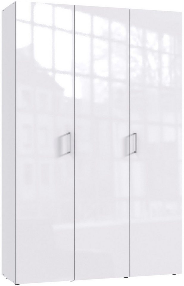 Wimex Kleiderschrank Mugano,in 3 Breiten, 2 Tiefen, viele Farben, Made in Germany (in Basic oder Premium Ausstattung) mit kurzen Griffen aus Metall – Bild 2 von 5