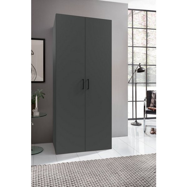 Wimex Kleiderschrank Mugano,in 3 Breiten, 2 Tiefen, viele Farben, Made in Germany (in Basic oder Premium Ausstattung) mit kurzen Griffen aus Metall