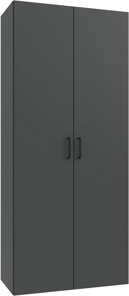 Wimex Kleiderschrank Mugano,in 3 Breiten, 2 Tiefen, viele Farben, Made in Germany (in Basic oder Premium Ausstattung) mit kurzen Griffen aus Metall – Bild 2 von 5