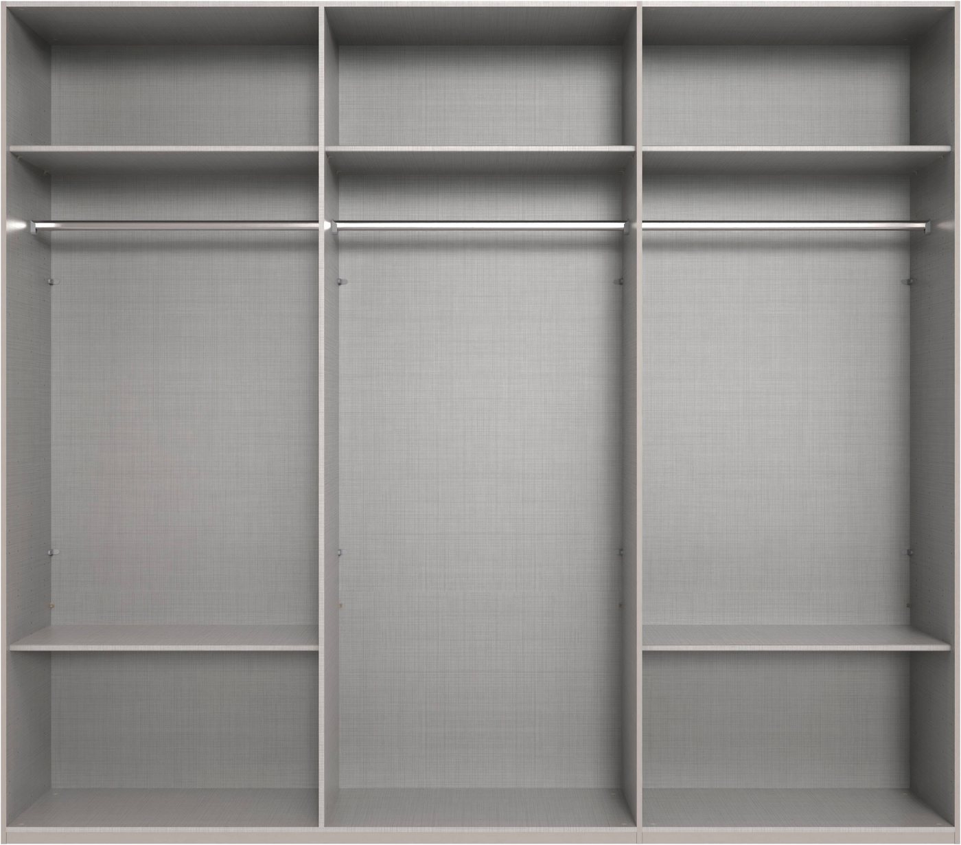 Wimex Kleiderschrank Mugano,in 5 Breiten,2 Höhen,2 Tiefen, viele Farben, Made in Germany (in Basic oder Premium Ausstattung) mit langen Griffen aus Metall, mit  – Bild 3 von 5