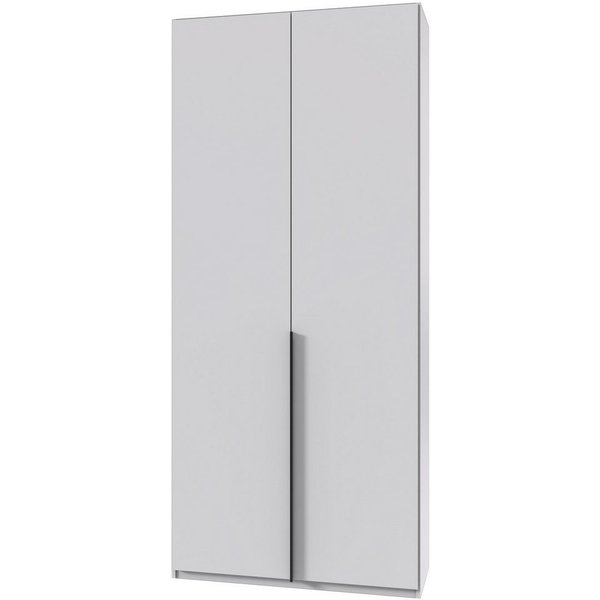 Wimex Kleiderschrank Mugano,in 5 Breiten,2 Höhen,2 Tiefen, viele Farben, Made in Germany (in Basic oder Premium Ausstattung) mit langen Griffen aus Metall, mit 