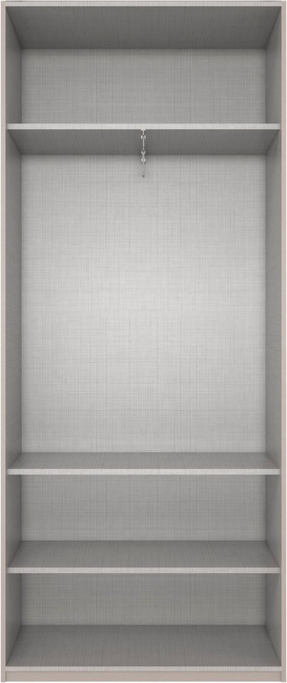 Wimex Kleiderschrank Mugano,in 5 Breiten,2 Höhen,2 Tiefen, viele Farben, Made in Germany (in Basic oder Premium Ausstattung) mit langen Griffen aus Metall, mit  – Bild 3 von 5
