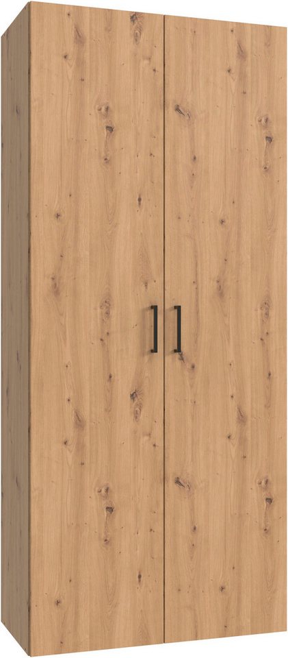 Wimex Kleiderschrank Mugano,in 3 Breiten, 2 Tiefen, viele Farben, Made in Germany (in Basic oder Premium Ausstattung) mit kurzen Griffen aus Metall – Bild 2 von 5